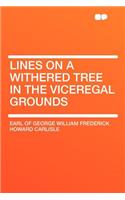 Lines on a Withered Tree in the Viceregal Grounds