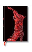 Sorceress (Fabulous Footwear) Midi Lined Hardcover Journal (Elastic Band Closure)