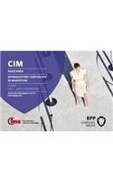 CIM - Introductory Certificate in Marketing