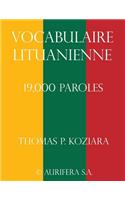 Vocabulaire Lituanienne