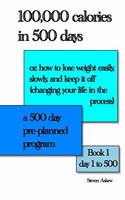 100,000 calories in 500 days