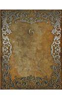 Monogram "6" Sketchbook: (32 Monogram Rustic 150 Sketch)