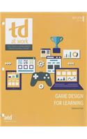 Game Design for Learning