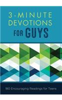 3-Minute Devotions for Guys