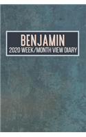 BENJAMIN 2020 Week/Month View Diary