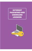 Internet Password And Username Logbook