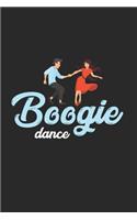 Boogie Woogie Notebook: Diary Journal 6x9 inches with 120 Dot Grid Pages