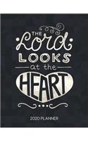 The Lord Looks At The Heart 2020 Planner