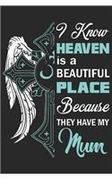 I know heaven is a beautiful place because they have my mum
