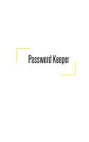 Password Keeper: Potable Size 5" x 8", Logbook To Protect Usernames, Internet Websites and Passwords, Password and Username Keeper with Alphabetically organized, Han