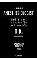 Calendar 2020 for Anesthesiologists / Anesthesiologist