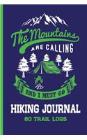 Hiking Journal 80 Trail Logs