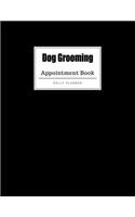 Dog Grooming Appointment Book