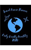 Travel Nurse Planner Daily Weekly Monthly 2020
