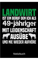 Landwirt ist ein Beruf den ich als 49-jähriger mit Leidenschaft ausübe und nie wieder aufhöre