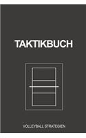 Taktikbuch Volleyball Strategien: Optimal als Journal Strategie oder Taktikbuch für jeden Trainer oder Coach Notizbuch zum eintragen von Notizen beim Training oder Volleyballer Spiel