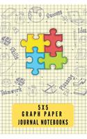 5x5 Graph Paper Journal Notebooks: Comp Book Graph Paper, For Math & Science Students Or Gifts For Important Days (6 X 9 Inches 120 Page)