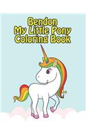 bendon my little pony coloring book