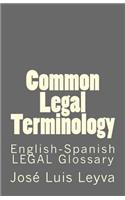 Common Legal Terminology