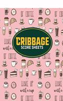Cribbage Score Sheets: (100 Cribbage Score Sheets)