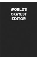 World's Okayest Editor