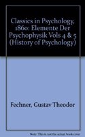 Classics in Psychology, 1860