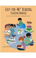 Easy-For-Me-(TM) Teaching Manual