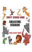 Empty Sticker Book - Collecting Stickers