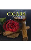 Cigars Calendar 2018: 16 Month Calendar