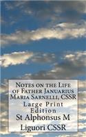 Notes on the Life of Father Januarius Maria Sarnelli, CSSR