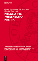 Philosophie, Wissenschaft, Politik