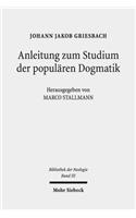 Anleitung zum Studium der popularen Dogmatik