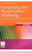 Forschung Mit Synchrotronstrahlung
