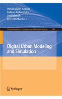 Digital Urban Modeling and Simulation