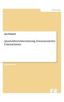 Quartalsberichterstattung börsennotierter Unternehmen