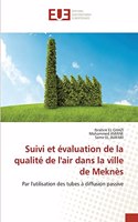 Suivi et évaluation de la qualité de l'air dans la ville de Meknès