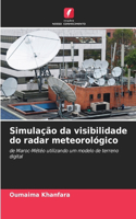 Simulação da visibilidade do radar meteorológico