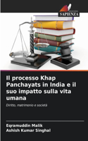 processo Khap Panchayats in India e il suo impatto sulla vita umana