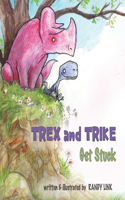 T.Rex and Trike Get Stuck: (1 T.Rex and Trike)