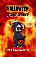 Halloween WORD Search For KIDS and ADULTS