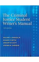 Criminal Justice Student Writer's Manual