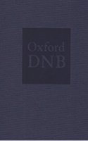 Oxford Dictionary National Biography Volume 7