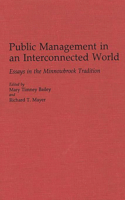 Public Management in an Interconnected World