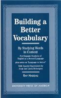 Building a Better Vocabulary