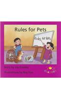 Rules for Pets: (Dominie Joy Readers)
