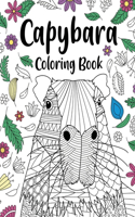 Capybara Adult Coloring Book