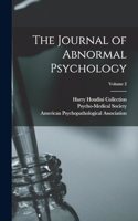 Journal of Abnormal Psychology; Volume 2