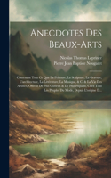 Anecdotes Des Beaux-Arts