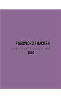 Password Tracker Cause I Can't Remember Shit 2020