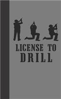 License to Drill Notebook for Handymen & Contractors